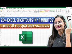 ✅ Top 20 Excel Tips and Tricks in Just 15 Minutes | Daily Excel Shortcut Formula's for Office use