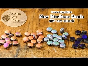 New DiscDuo Beads (20+ new colors)