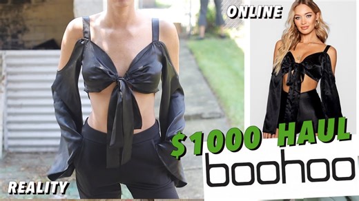 Huge Boohoo try-on haul! Fall & summer outfits | Maryam Hampton reveals stylish finds