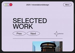 Miranda Biondi - Marquee text mouse over - Awwwards
