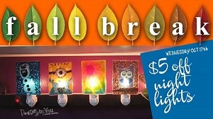 We are celebrating Fall Breakagain this week! We have 2 fun walk-in  deals for you Wed & Thu. Both are super cute and fun to do - but of course you can create your own project! ❤️️ | Pottery by You | Facebook