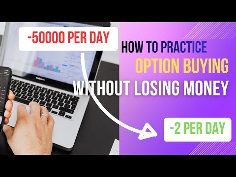 How to Practice Option Buying Without Losing Money | Trading Practice | Philodiscite