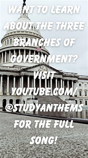 Three Branches of Government Song | Civics Song for Middle & High School | U.S. History Anthem