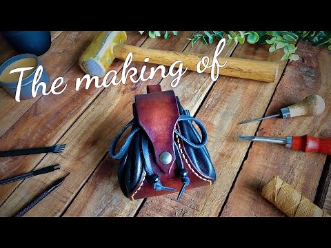 The Secret to Crafting a LEATHER DRAWSTRING DICE POUCH | PDF Pattern