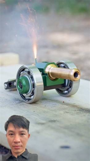 Mini cannons power