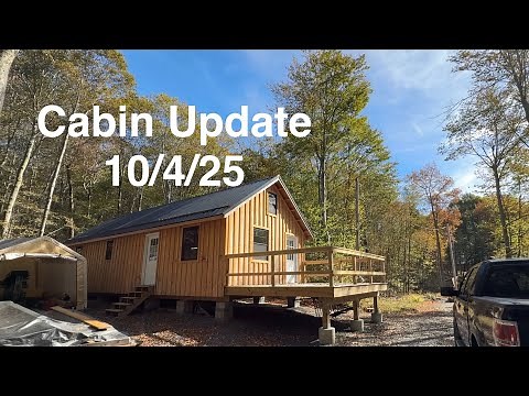 Cabin Update 10/4/25 - Electrical Wiring