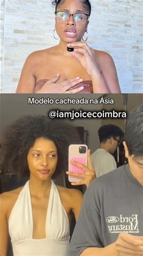 Curly-haired model in Asia. #hair #asian #beautifulhair #duet