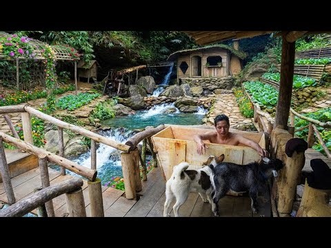 Full Video: Life in the Wilderness | Building a Farm, Growing Vegetables & Harvesting Food