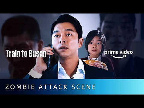 Dangerous zombie attack scene | Train to Busan | Amazon Prime Video