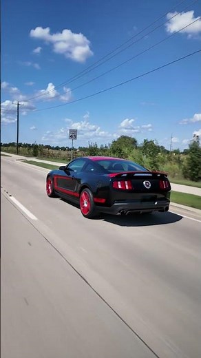 2012 Ford Mustang Boss 302 Laguna Seca Test Drive - 5.0 - 6 Speed #classiccars #musclecar