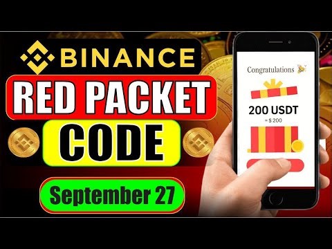 Binance Red Packet Code Today | RedPacket Code in Binance Today | Red PacketCode Today Binance