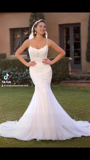 1.3K views | Lydia by Sophia Tolli Elegantly show off your figure...