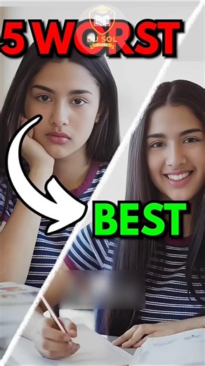 Don't Study Hard, Study Smart! 🧠 5 Worst to Best Techniques 🔥