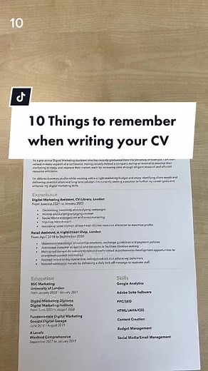 Build Your CV with Our Handy CV Builder