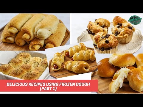 Delicious Recipes using Frozen Bread Dough | Part 1 | Weekly Bakes