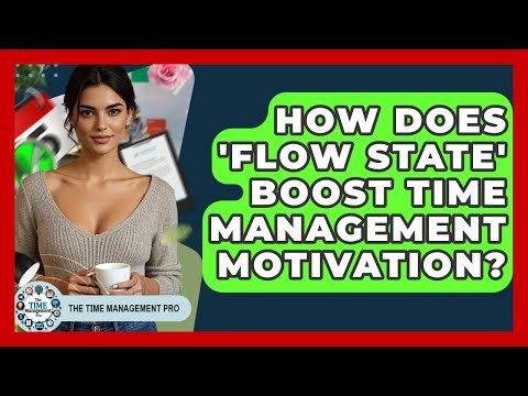 How Does 'flow State' Boost Time Management Motivation? - The Time Management Pro