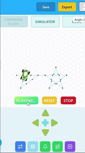 NESTA TOYS | CYFI Robotics - How Nested Loops Draw a Star Pattern! | STEM Coding & Robotics for Kids