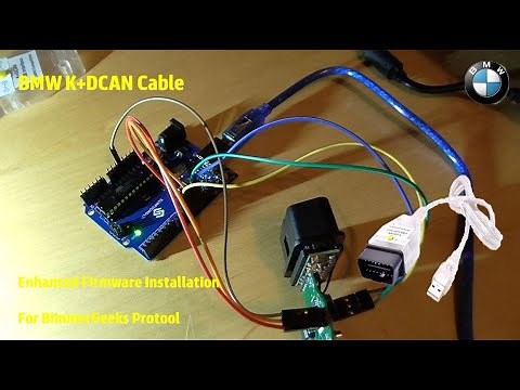 BMW USB K+DCAN Lead Enhanced Firmware Upgrade Installation to work with BimmerGeeks Protool App