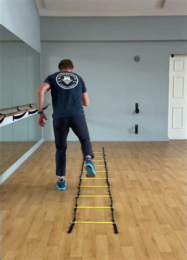 Ladder Step and Stick Drill