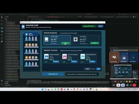 Laundry Shop Simulator Final Project Operating System