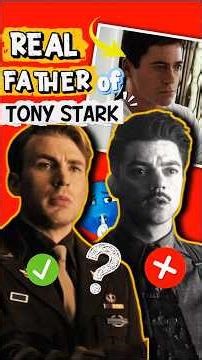 Marvel’s Biggest Secret: Who Is Tony Stark’s REAL Dad? 🔥 #IronMan #MCUTheory