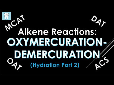 Oxymercuration-Demercuration | 1) Hg(OAc)2, H2O 2) NaBH4 | Organic Chemistry
