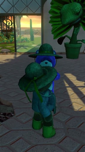 Naughty Bear : Panic in paradise (Xbox 360) - Shark plant 🦈🪴 #gaming #shorts #horror #funny