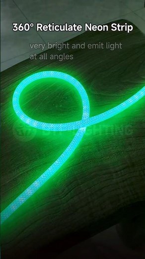Simple Neon Strip vs 360° Reticulate Neon Strip