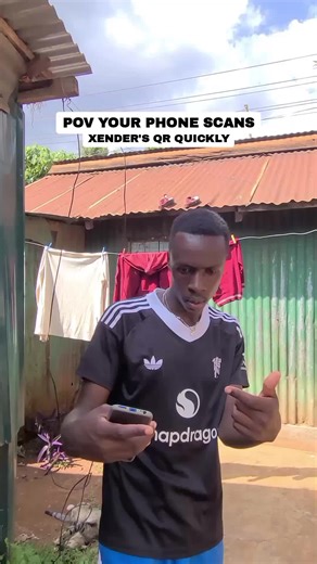 that ka feeling simu yako ikiscan qr ya xender faster. 😂😂😂 #fypシ゚