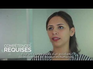 Un métier en 3 minutes- Assistante développement RH- Career Center (Sous-titrage FR)