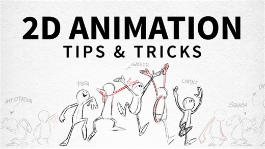 「福利」「中英字幕」Linkedin - 2D动画技巧与窍门