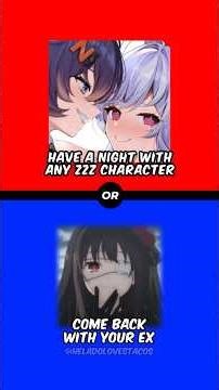 Have a night with Zenless agents or...? #zzzero #ellenjoe #miyabi #roleplay #polybuzz