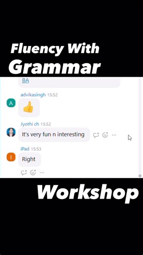 Fluency with Grammar- workshop glimpses #skillninjaacademy #english #educatingwomen #publicspeaking #spokenenglish #confident #onlinecoaching #educating #grammar #grammartips | Skill Ninja Academy