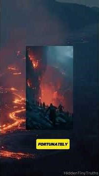 The Train That Was Swallowed by Lava | True Volcano Disaster Story #didyouknow #historyfacts