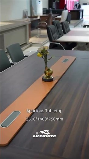 Wide Top Conference Table With Chairs