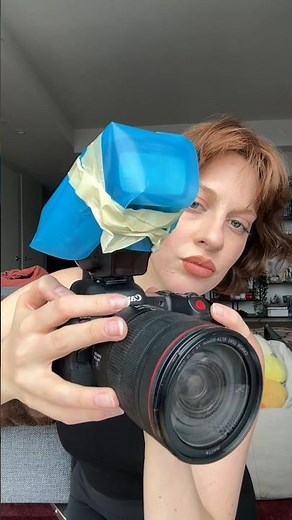 Colored Light Photography Hack #photography #lighting