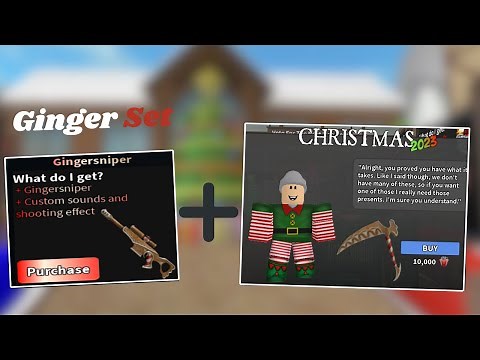BUYING GINGERSCYTHE & GINGERSNIPER In Zyleaks MM2