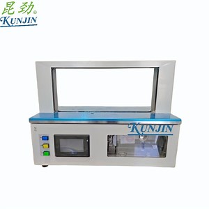 [Hot Item] Manufacture 30mm 20mm Paper Tape Automatic Banding Machine Automatic Strapping Machine for Cardboard Boxes