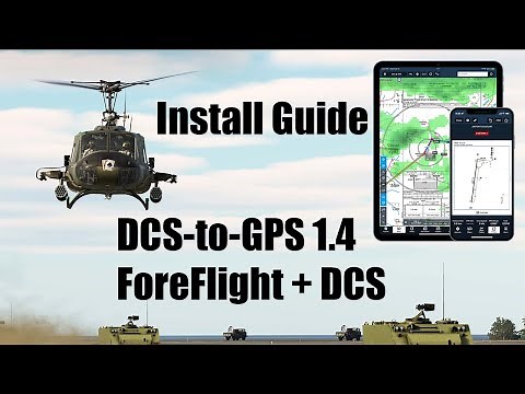 Connect ForeFlight to Digital Combat Simulator [Tutorial DCS-to-GPS 1.4]