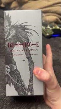 Death note all it one edition unboxing #deathnote #manga #anime #funny