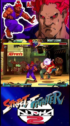 Shin Akuma Destroys Everything in Street Fighter Alpha 2
