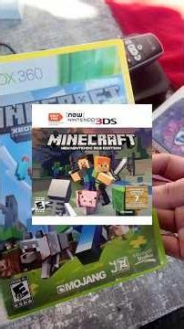 I BOUGHT the worst versions of Minecraft, 5 #johnlightyear #minecraft #nintendo #3ds