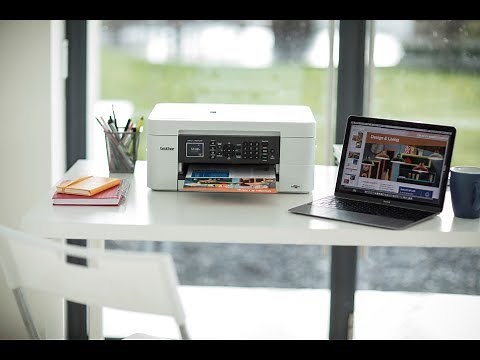 Brother MFC-J497DW wireless 4-in-1 colour inkjet printer overview