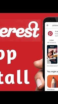 How to Install Pinterest App in Google Play Store