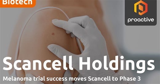 Melanoma trial success moves Scancell to phase III