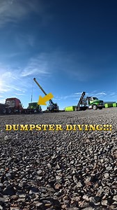 Unload a Flatbed Trailer Full of Rolloff Dumpsters | Ron Pratt