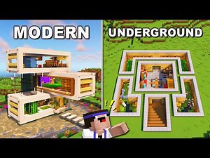 3 House Ideas for Survival Minecraft! #1