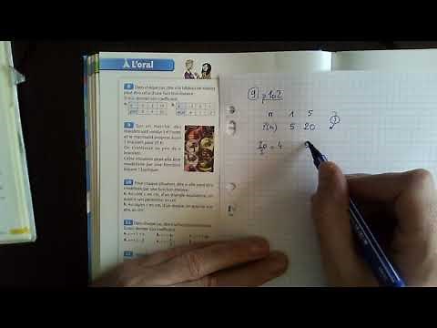 3e - Déterminer si une situation peut-être modélisée par une fonction linéaire