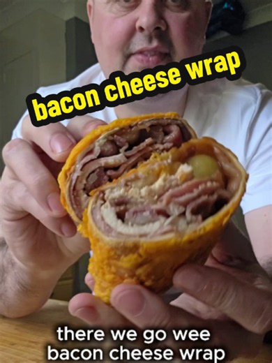 Bacon Cheese Wrap Recipe – Easy Bacon & Cheese Wrap