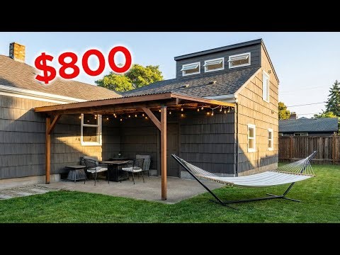 Back Yard Patio Cover Build